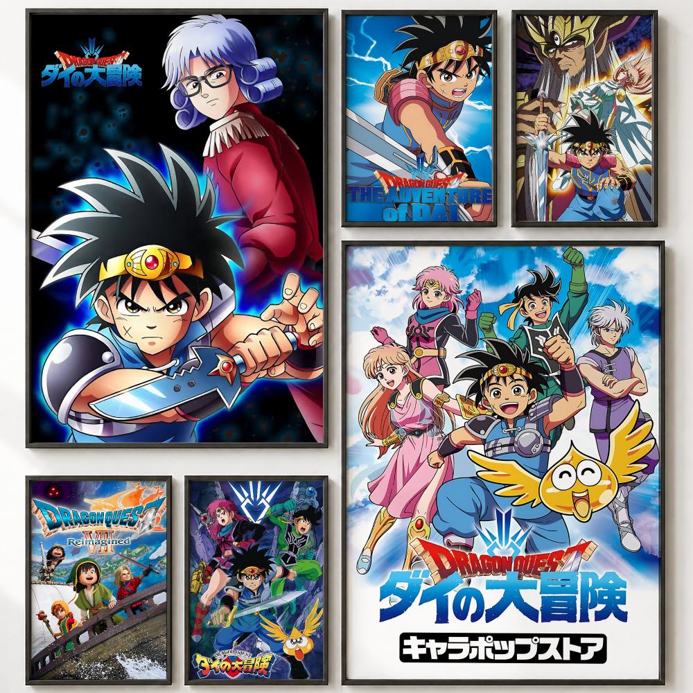 Office Quest - Poster RPG Dragon Quest, poster HD,