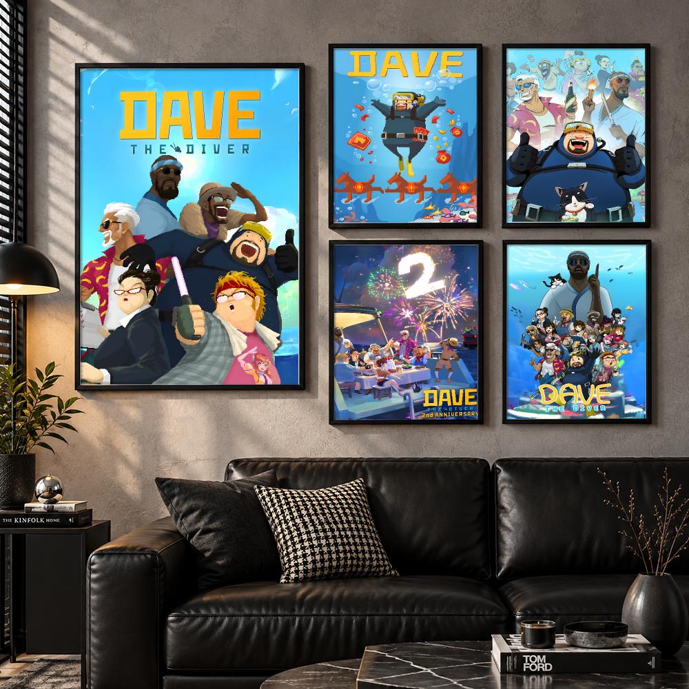 Poster Dave the Diver, Petuala - Office Quest ulasan dan harga