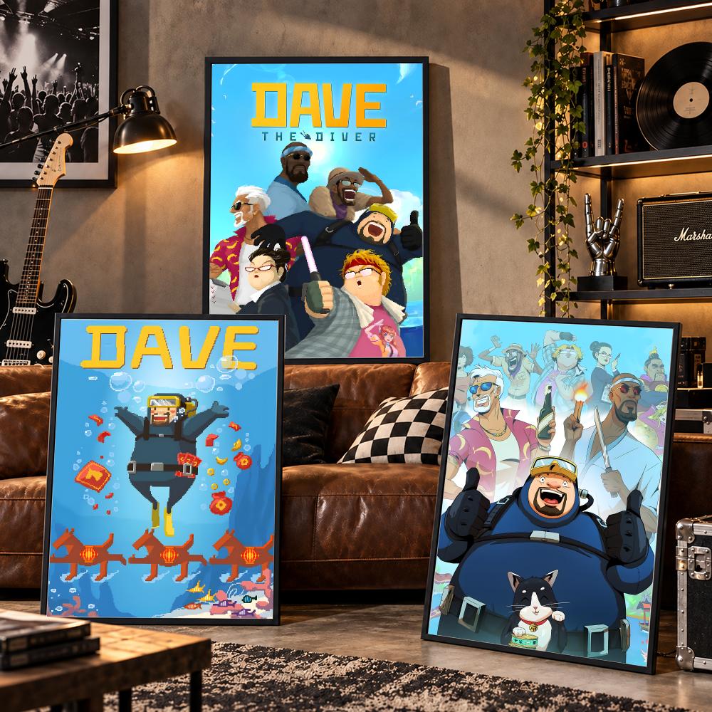 Poster Dave the Diver, Petuala - Office Quest ulasan dan harga