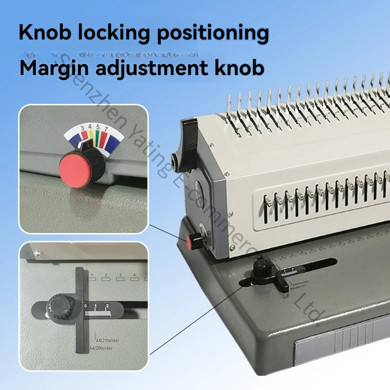 Mesin Penjilid Sisir 21 Lubang - Binding Machine Comb ulasan dan harga