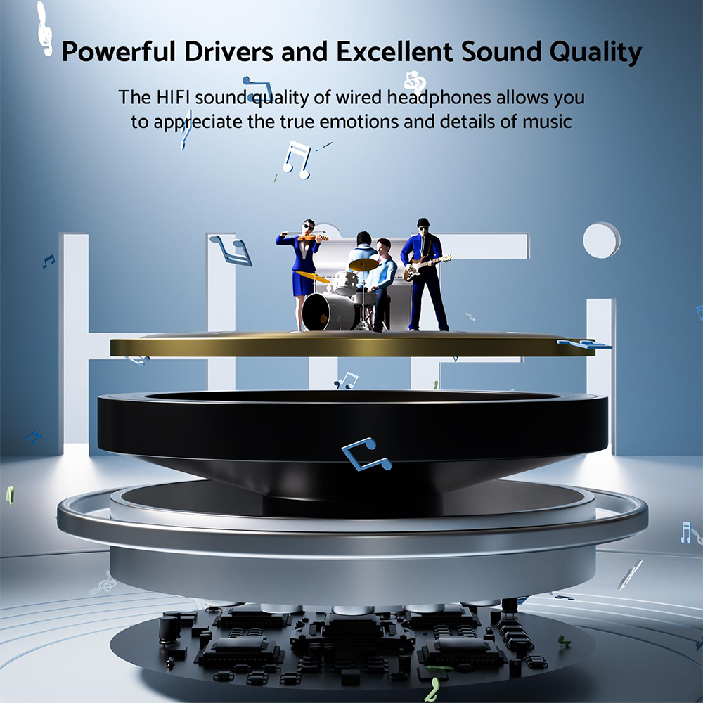 Headphone HiFi Suara Sekitar I - Office Technologies ulasan dan harga