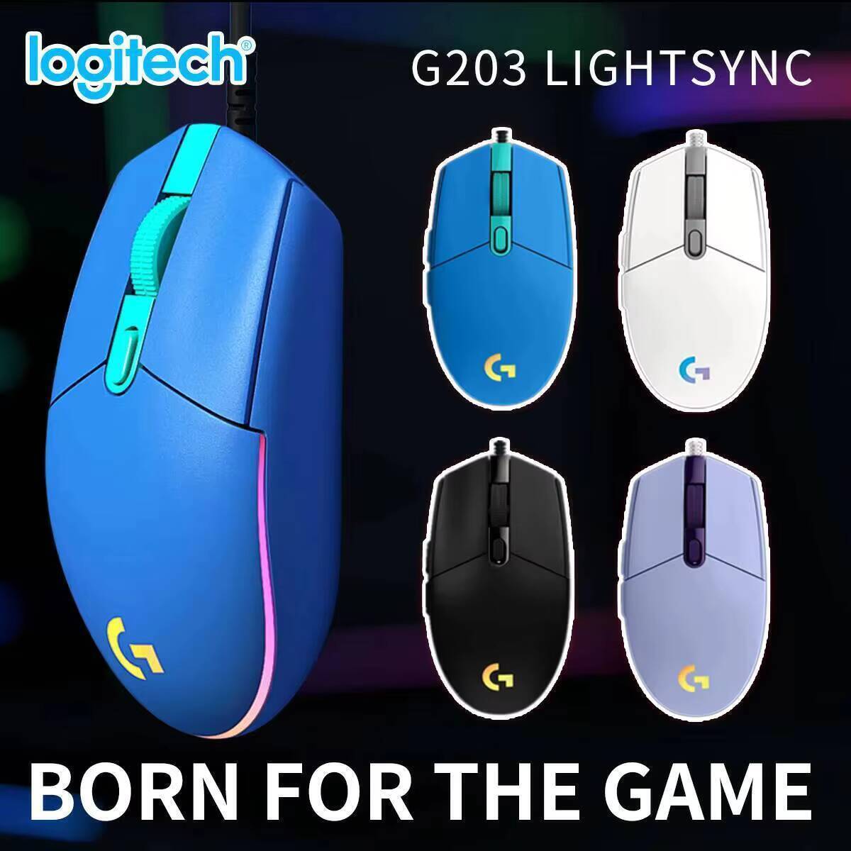 Logitech G203 Prodigy RGB Gami - Logitech Mouse G203 ulasan dan harga
