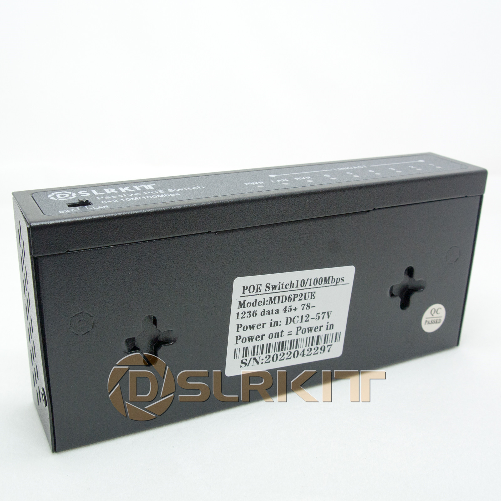 DSLRKIT 250M 8 Port 6 PoE Powe - Power Over Ethernet ulasan dan harga