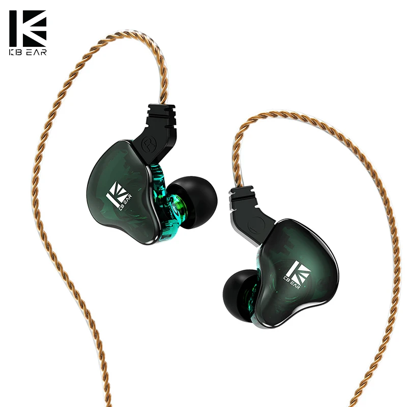 KBEAR KS2 Hybrid DD+BA In Ear  - Office Technologies ulasan dan harga