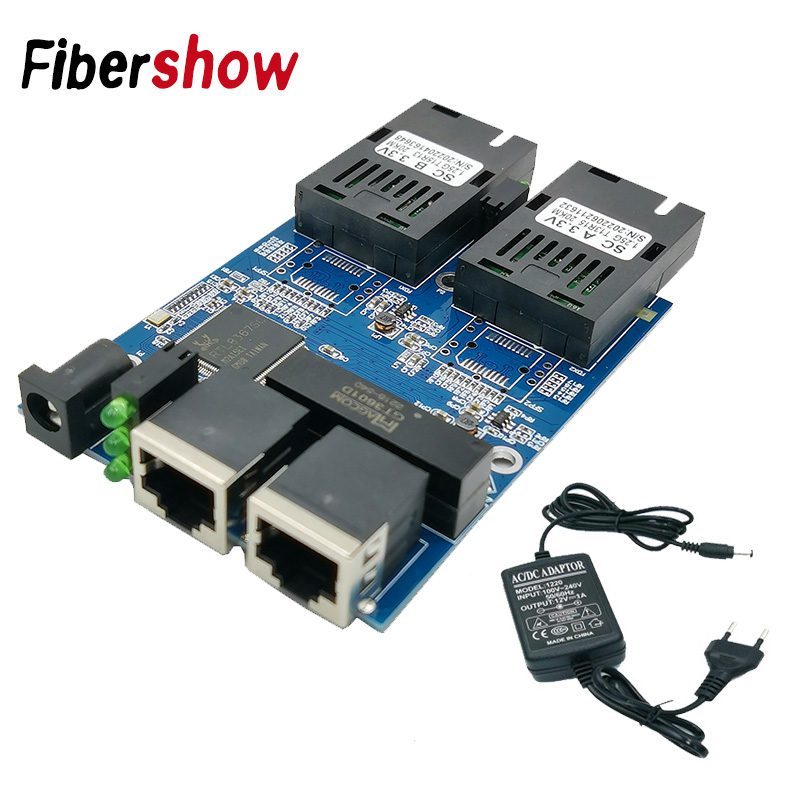 Gigabit konverter Media optika - Power Over Ethernet ulasan dan harga