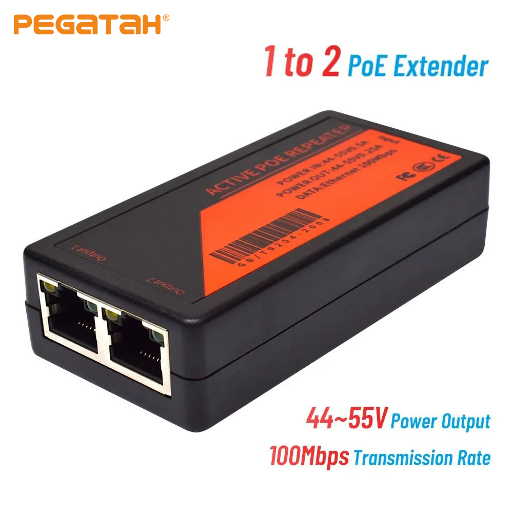 1 hingga 2 Port, Perluas Jangk - Power Over Ethernet ulasan dan harga